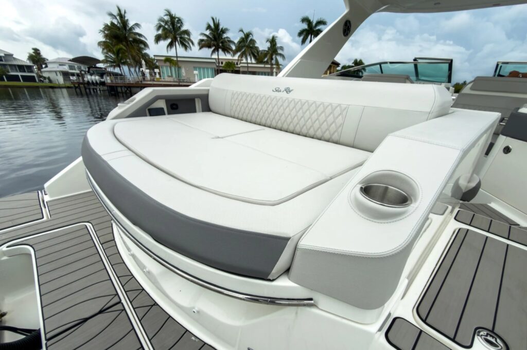 Reupholstering Boat